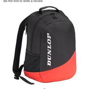 Dunlop CX Club backpack black and red tennis bag